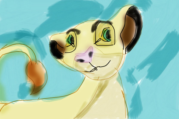 tan-lioness