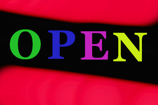 open