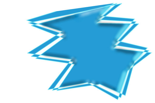 blue-shape