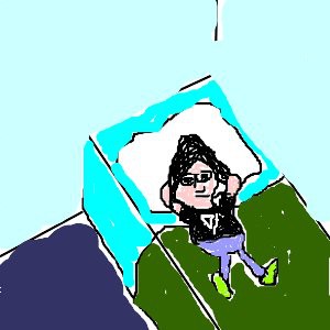 resting