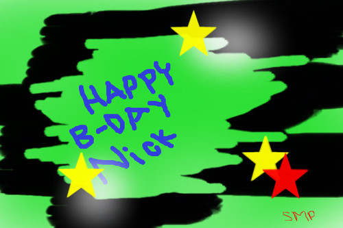 Happy Bday Nick by blackrose666