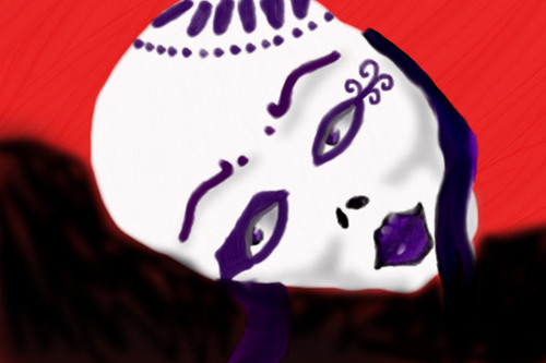 Purple Mask by blackrose666
