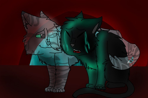 feathertail and crowfeather by jayfeatherrocks
