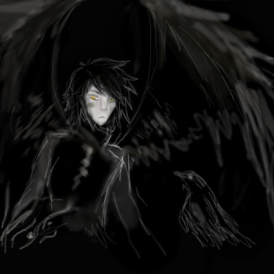 Guardian Crow. by HunniXBunni