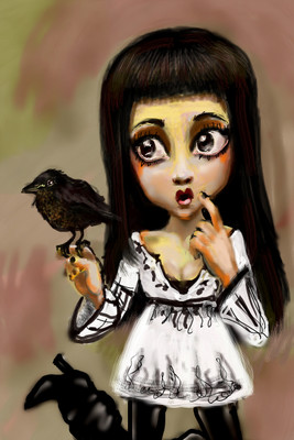 pajarito negro by darkcla
