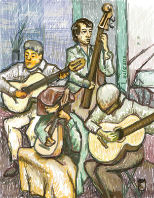 Los Musicos by LaureanoGabriel