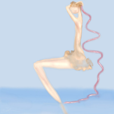 Sad gymnastics girl! by LOoR