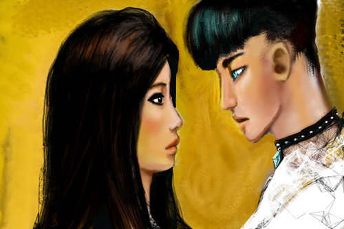 syma and cap by darkcla