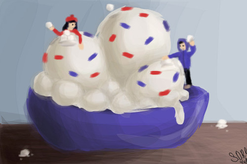 Decorate your own vanilla Ice Cream!! by lololol