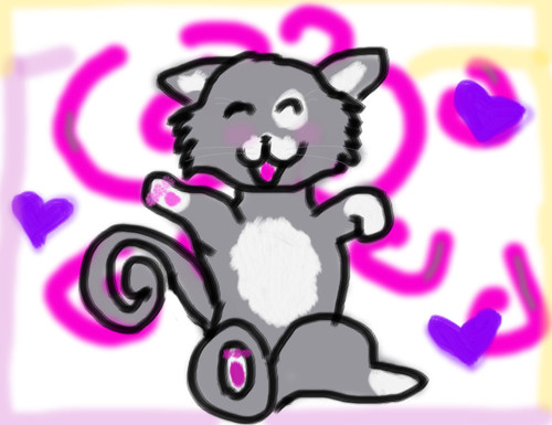 Just a kitten by schuffles