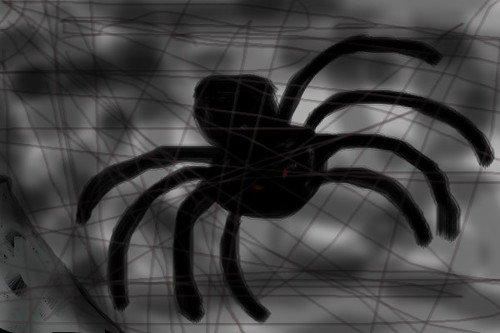 Spider of the dark by gabux