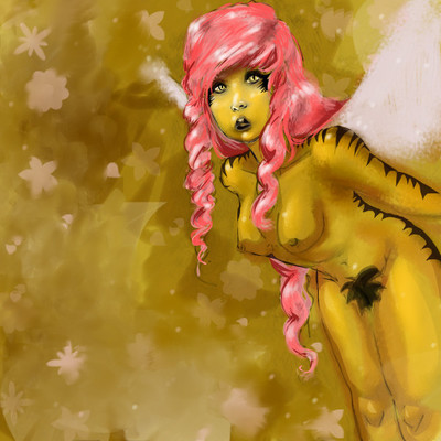 pink tiger fairy by darkcla