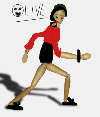 OLIVE FROM POPEYE by drawingqueen