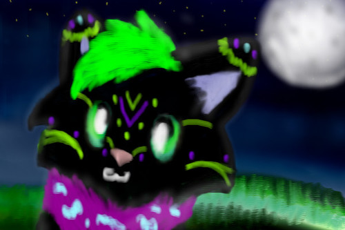 HAPPY EASTER FROM PUREMIDNIGHTKITTEH by emmakamerer