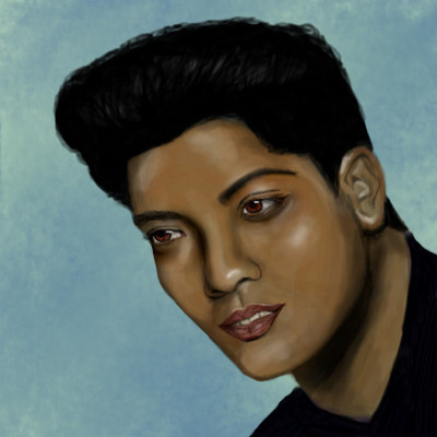 Bruno Mars by Hanneke