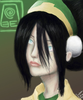 Toph Bei Fong ( Blind Bandit) by artfreaksue