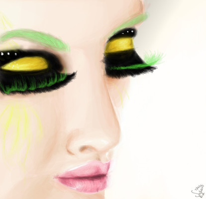 Edgy Make-up by artfreaksue