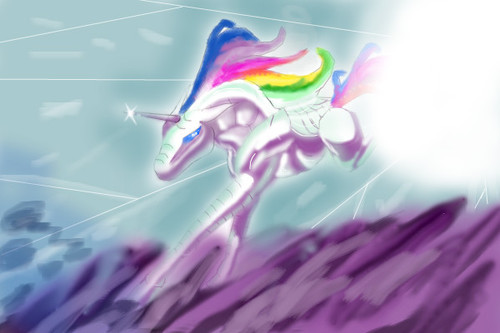 robot unicorn attack by tigz98