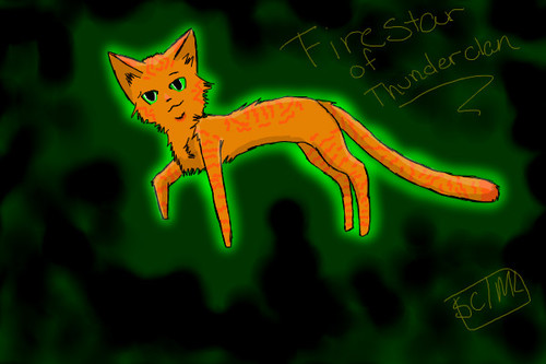 Firestar of Thunderclan by Scarclaw11