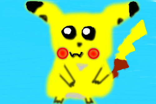 pikachu by justinbiebersuckssuperbad