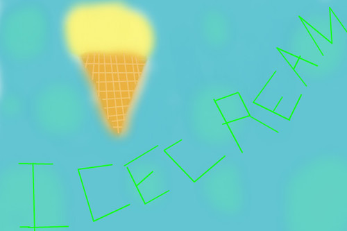 ice cream by justinbiebersuckssuperbad