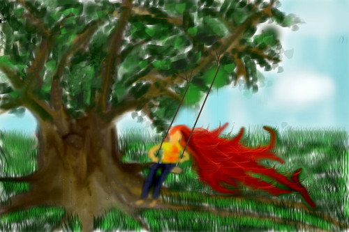 Tree Swing by dlwizardpost