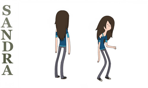 Sandra modelsheet by friendsofold