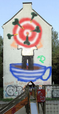 Man in Cup by dlwizardpost
