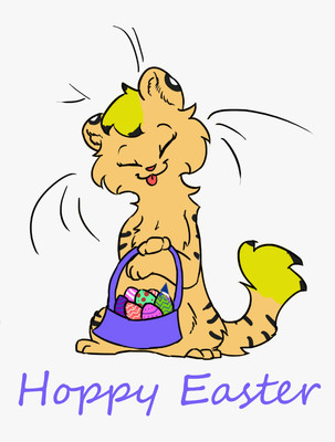happy easter by jayfeatherrocks