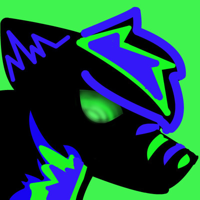 ME AS A WOLF (ATTEMPT FAILED) by ponyotta2