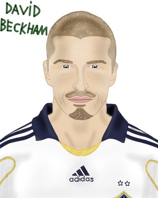 david beckham by rrichboy