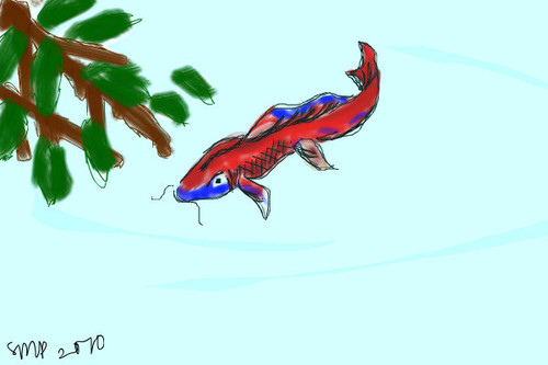 Fish in the water by blackrose666