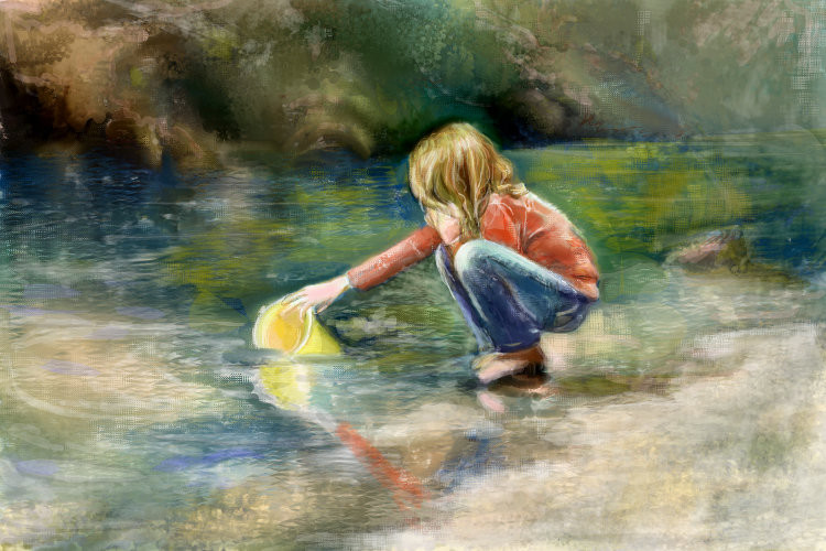 beach-with-bucket-girl