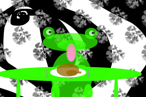 grenouille-carnivore