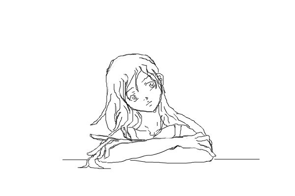Daydreaming Drawing