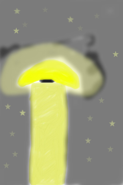 candle-in-space