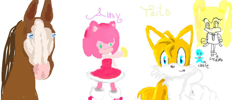 sonic-characters-and-a