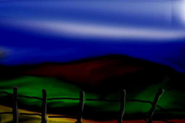 fenced-in