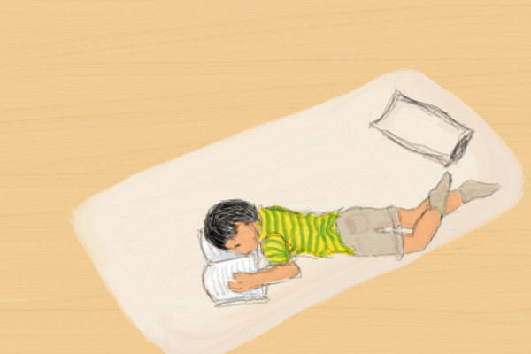 sleeping-on-a-book