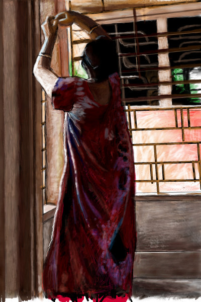 my-mother---tying-some