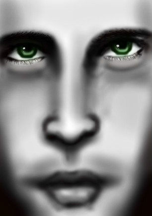 nom-green-eyes