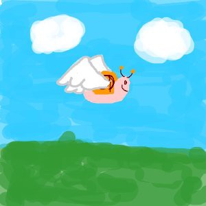 lescargot-volant