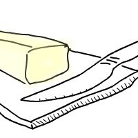 butter knife drawing