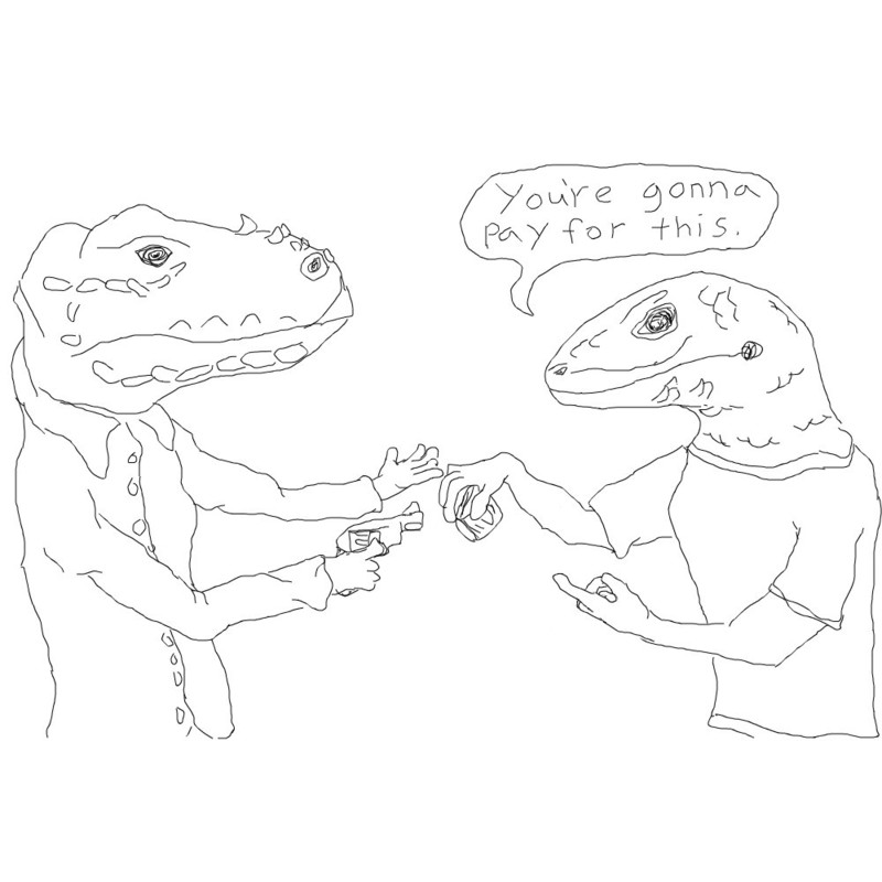 lizard-mugger
