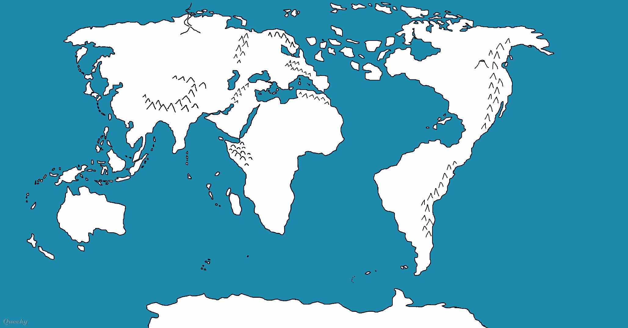 Fantasy map basic ← a fantasy Speedpaint drawing by Kaylin - Queeky