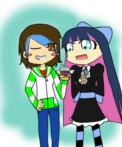Anngie and stocking