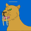 Angry Smilodon