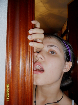 horror selfportrait