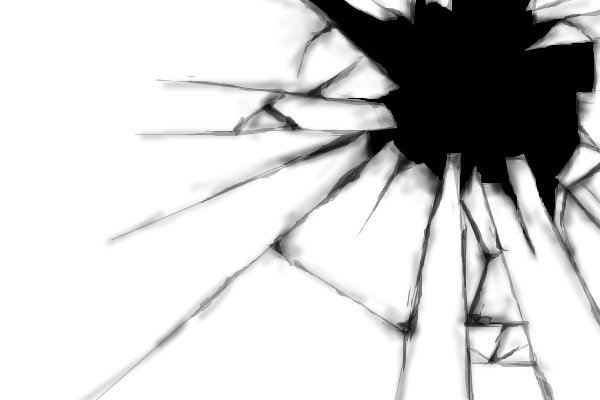 Broken glass ← an abstract Speedpaint drawing by X3Innocent - Queeky