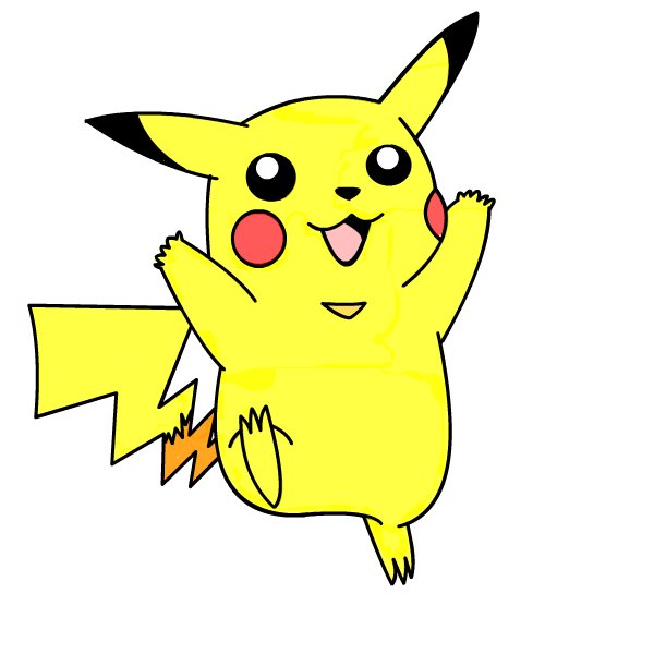 Pikachu ← an anime Speedpaint drawing by Camyflor - Queeky - draw & paint